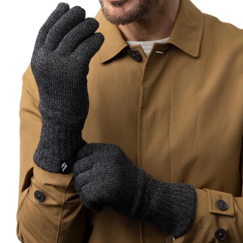 Mens Thermal Arvid Gloves (Charcoal)