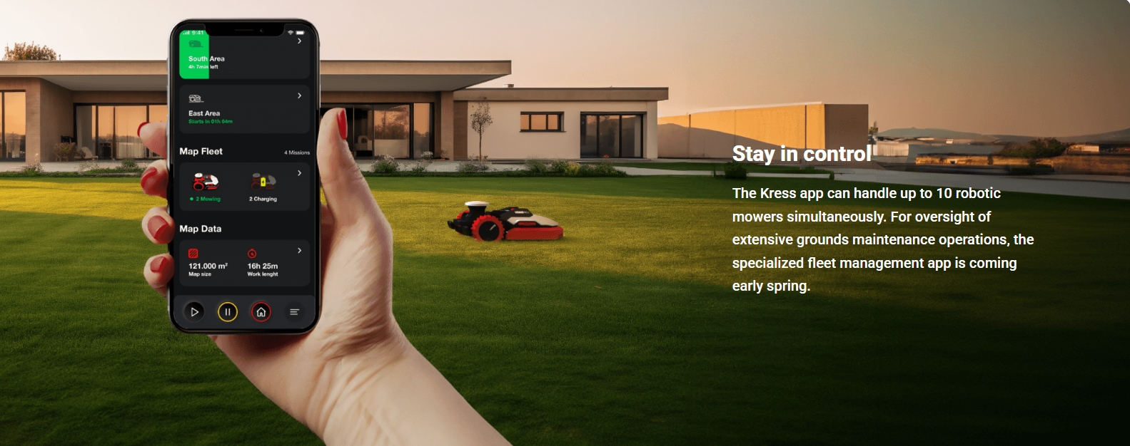 KR173E Robotic Mower