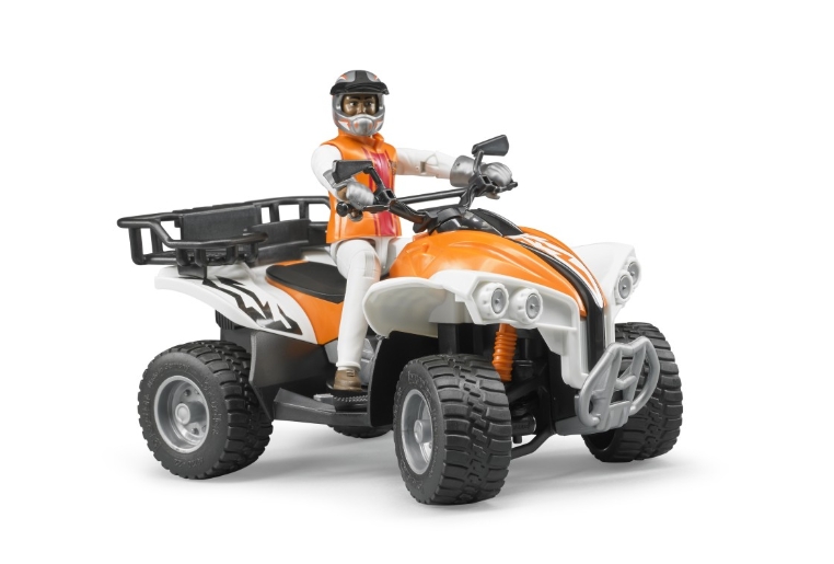 Quad Bike with Driver Toy