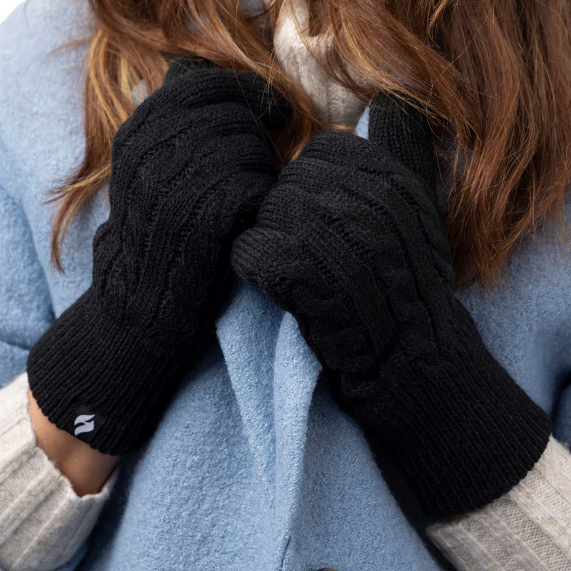 Ladies Thermal Willow Gloves (Black)