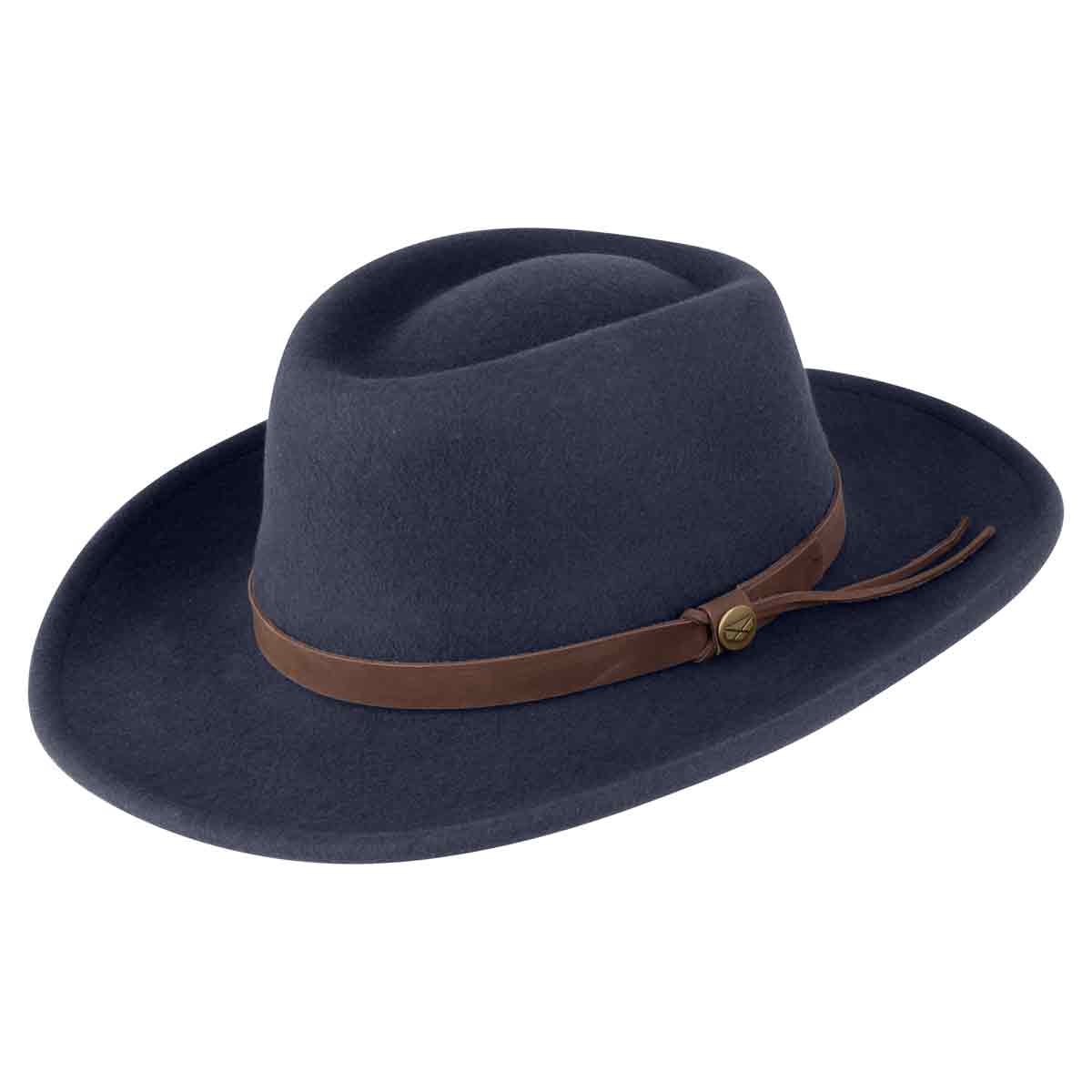 Perth Felt Hat (Navy)