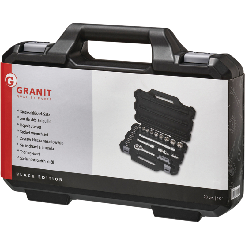 GRANIT Black Edition 1/2" Socket Wrench Set