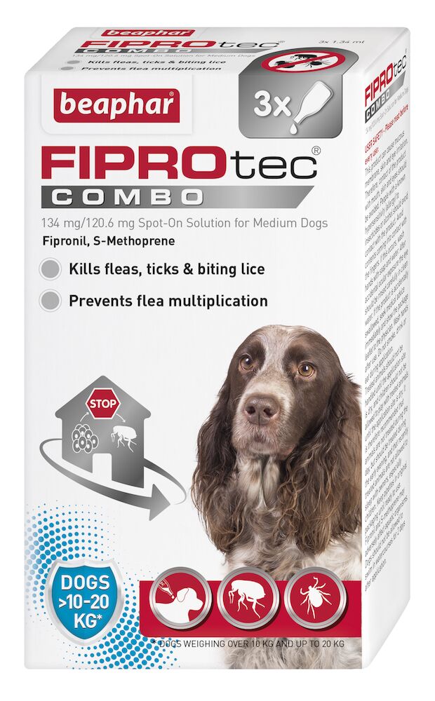 Fiprotec Combo Medium Dog x3