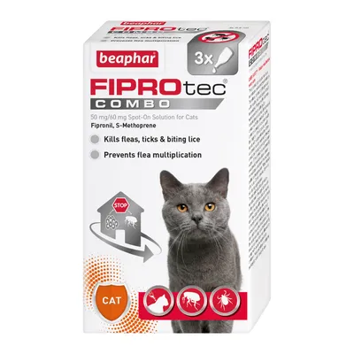 Fiprotec Combo Cat x3