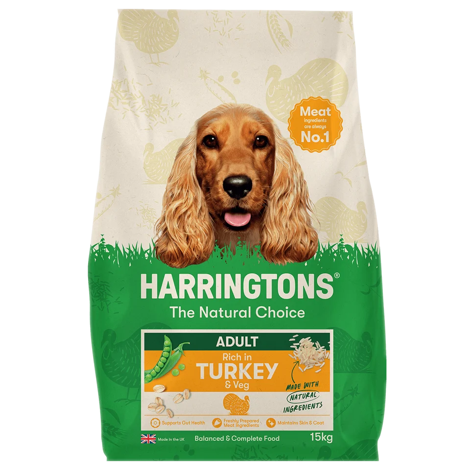 Harringtons Dry Turkey & Veg 15kg