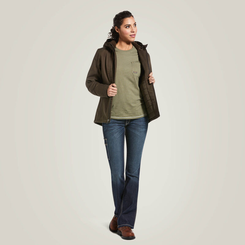 Rebar DuraCanvas Insulated Jacket- Wren