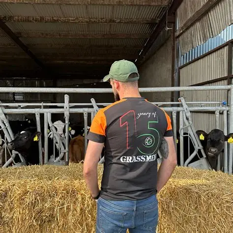 Grassmen 15 Year Prime T-Shirt (Black and Orange)