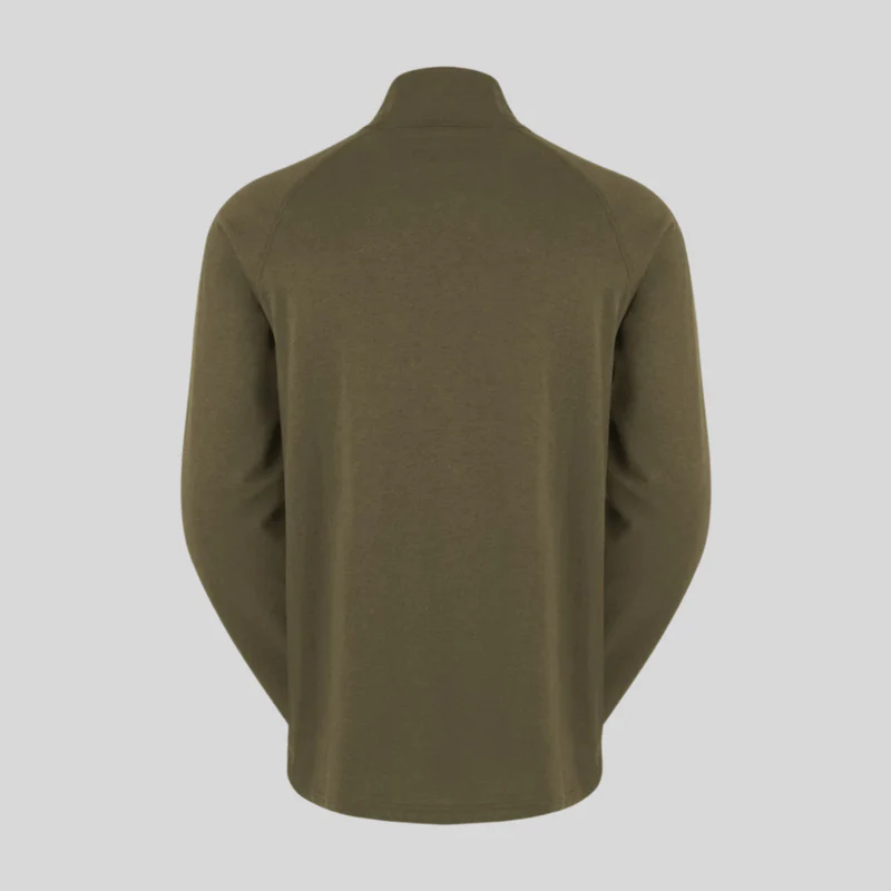 Ridgeline Baseline Pull On Zip (Light Bark)