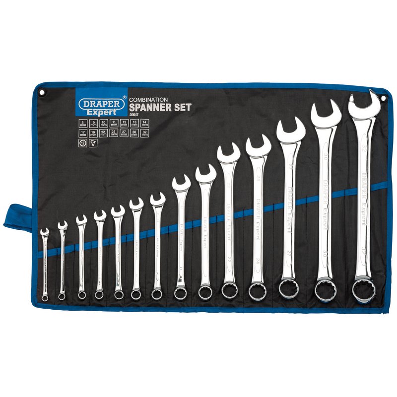 Draper Expert HI-TORQ® 14pcs Metric Combination Spanner Set (29547)