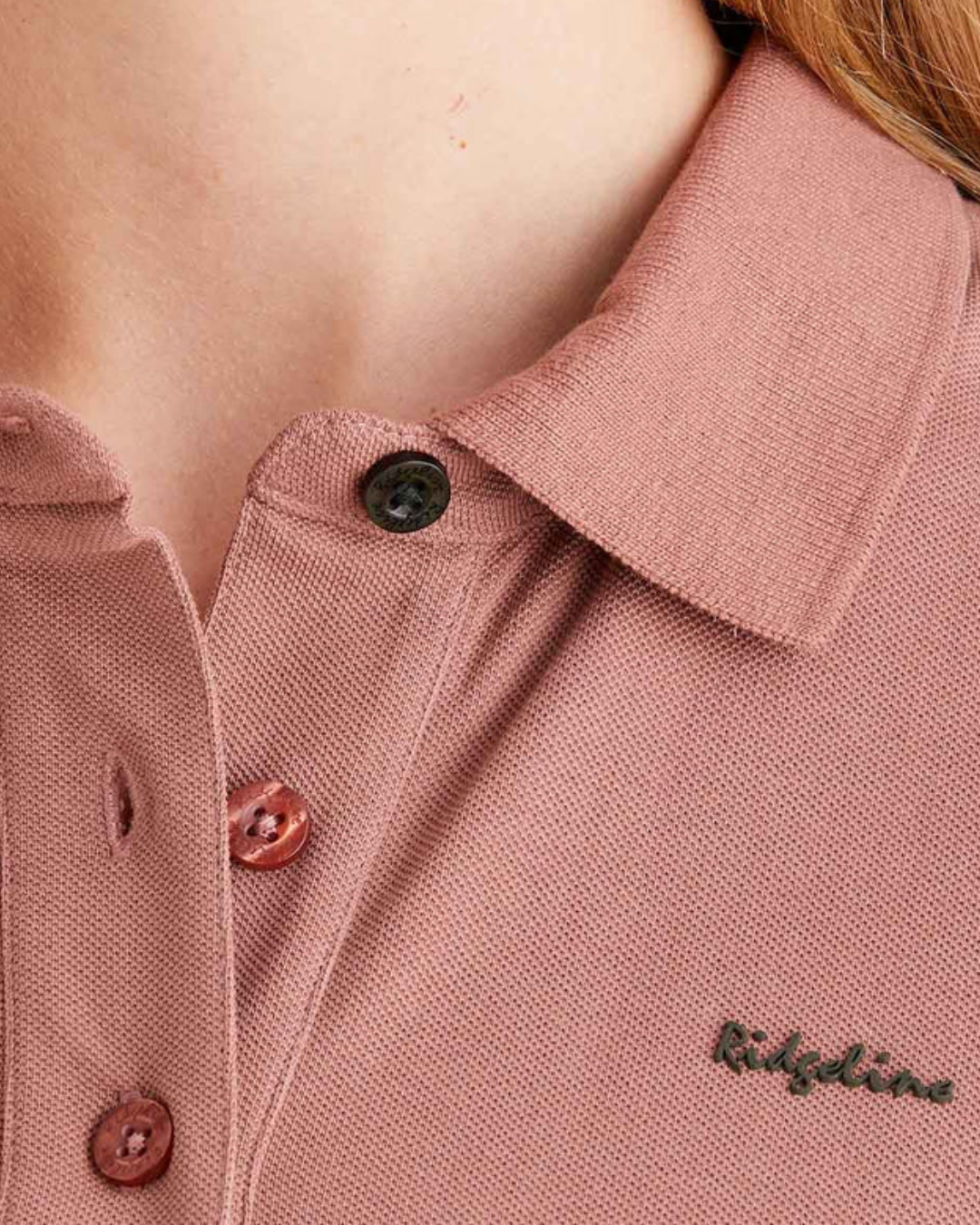 Women's Signature Polo Shirt Dusky Pink