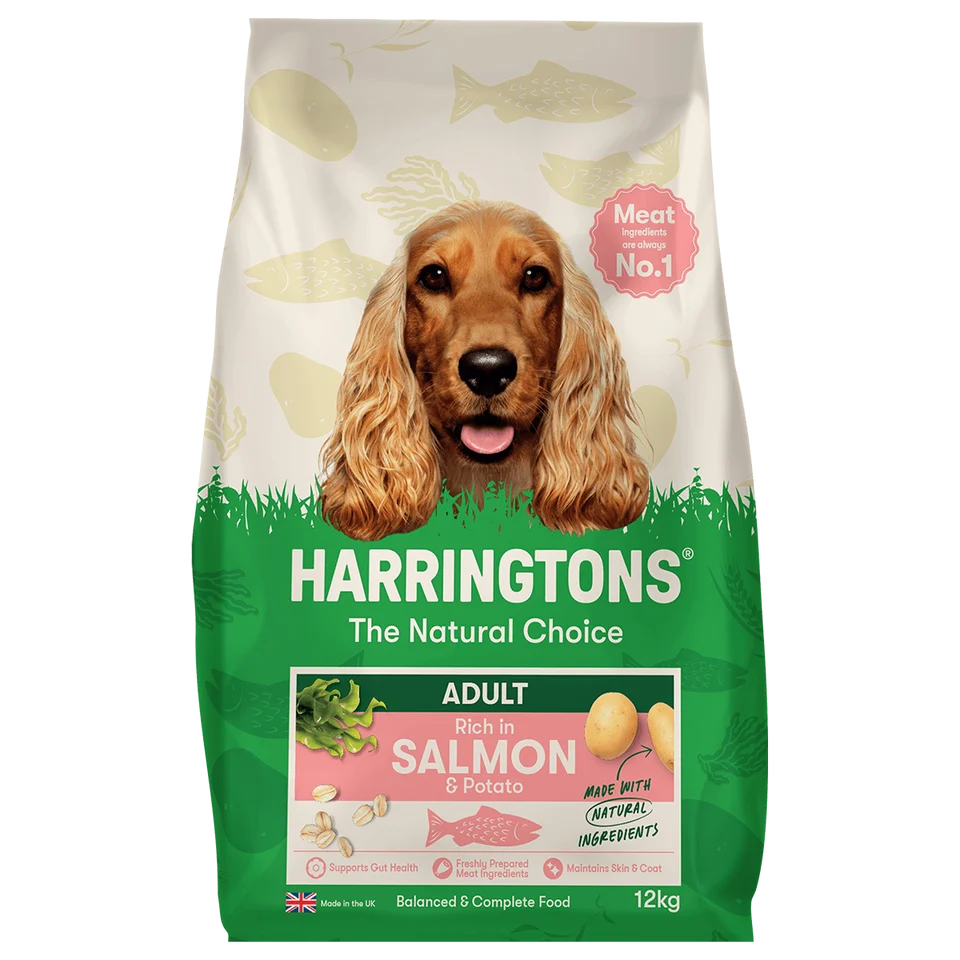 Harringtons Dry Salmon & Potato 12kg