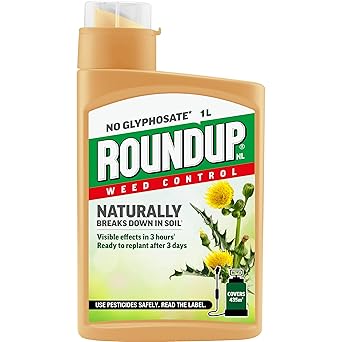 Roundup No Glyphosate Weed Control Concentrate 1L