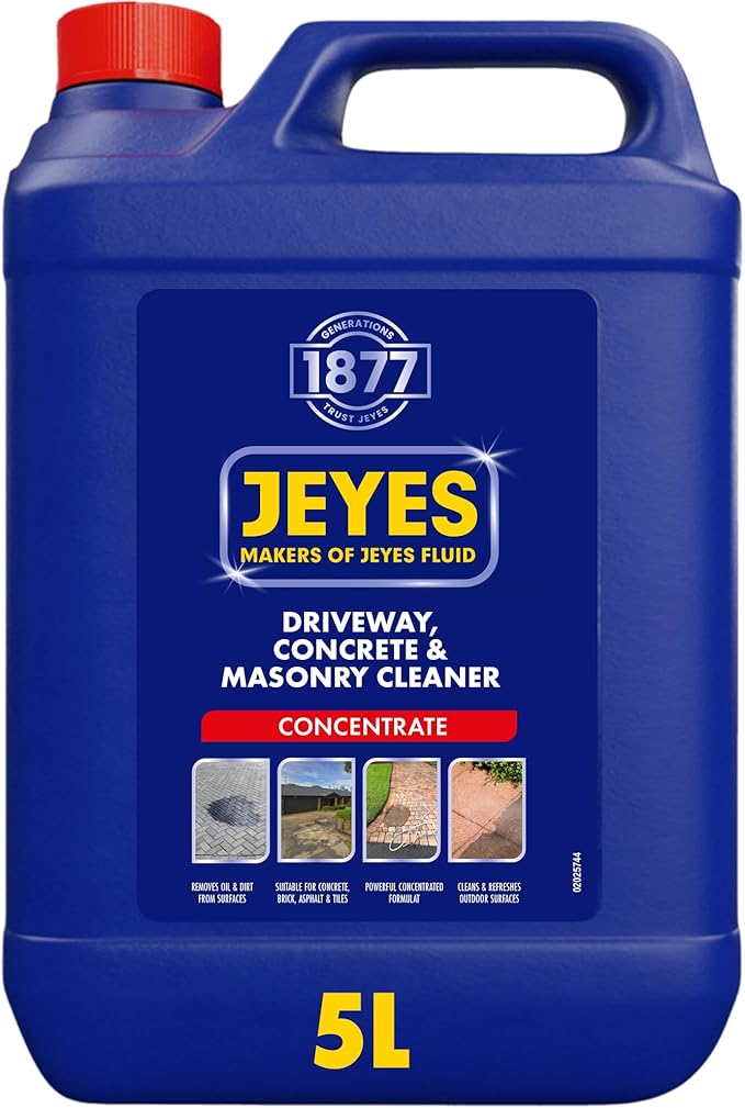 Jeyes Driveway, Concrete & Masonry Cleaner 5L