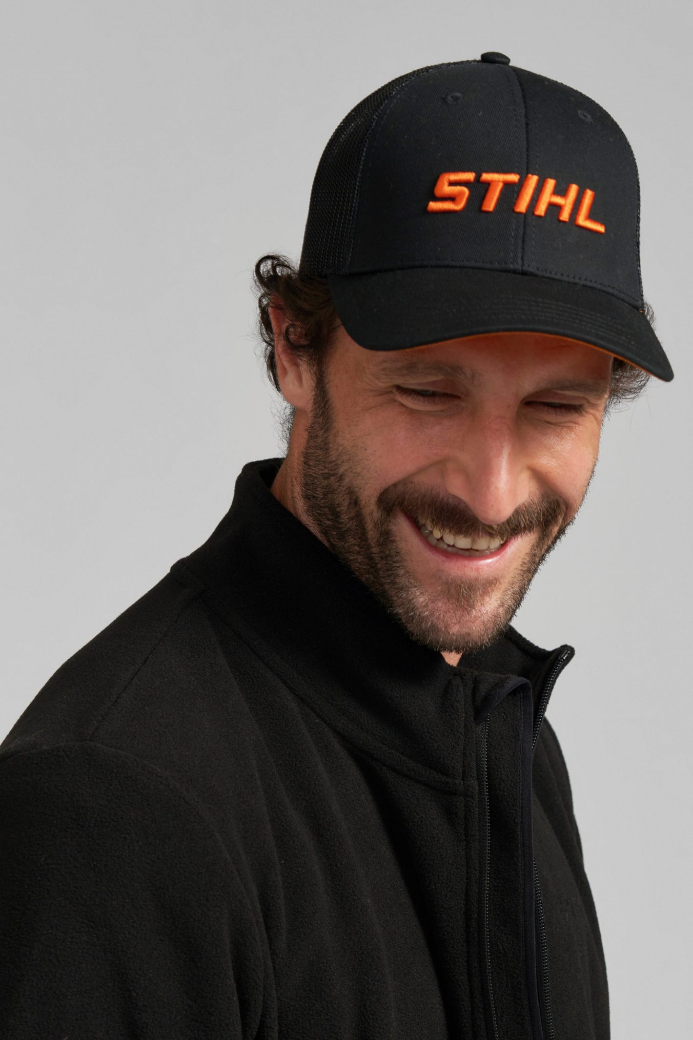 Stihl Cap Logo Mesh Black