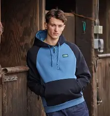 Ridgeline Kindred Hoodie (Blue & Black)