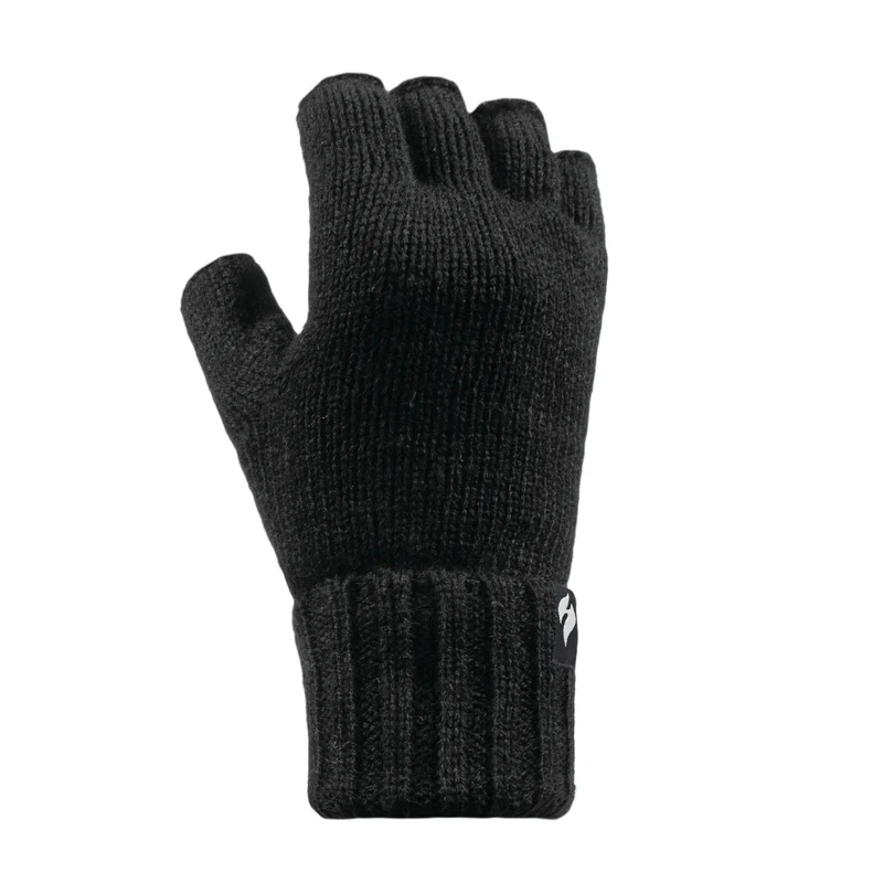 Ladies Thermal Fingerless Gloves (Black)