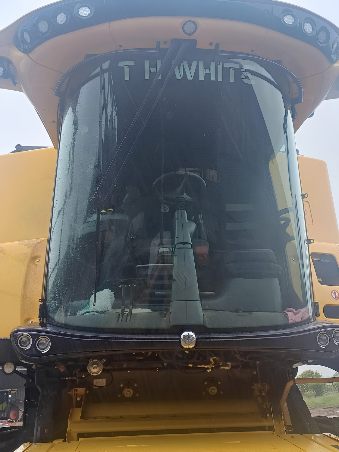 T H WHITE Tractor Window Stickers