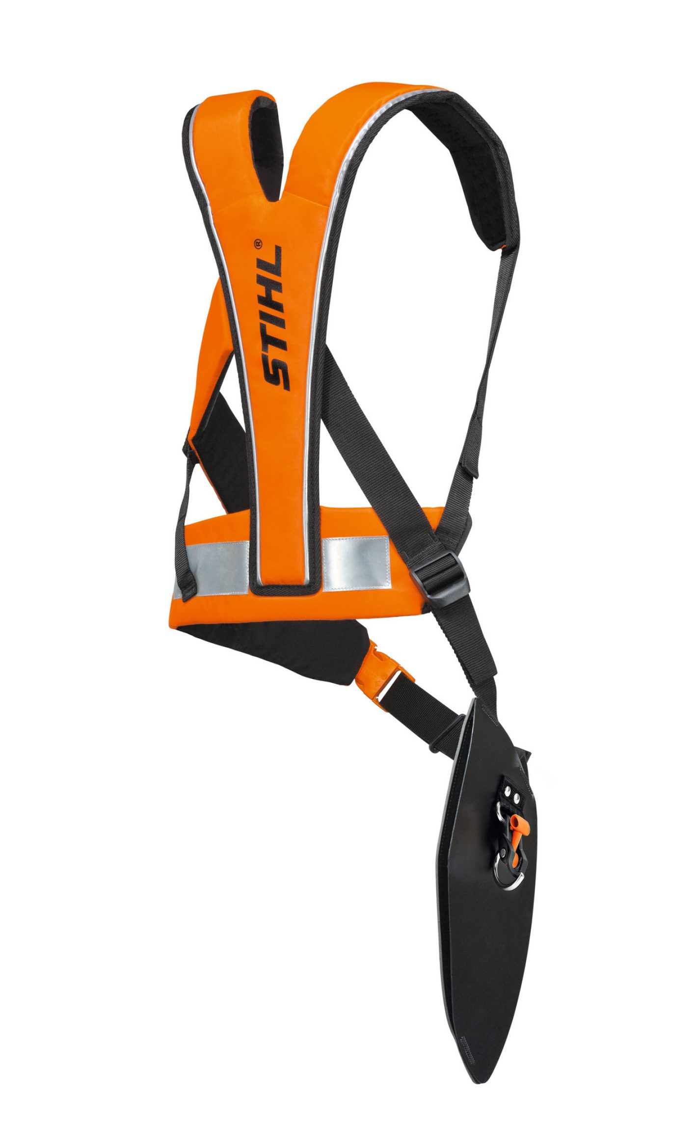 Stihl Advance Plus Harness Fluorescent Orange
