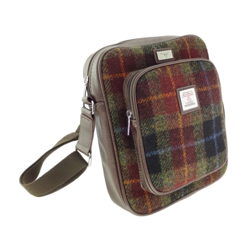 Tweed Travel Bag (Rust)