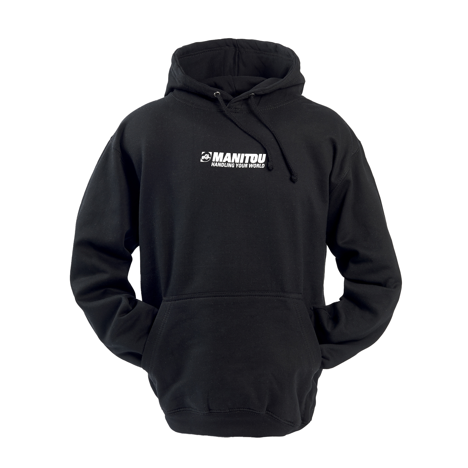 Manitou Black Hooded Sweatshirt 