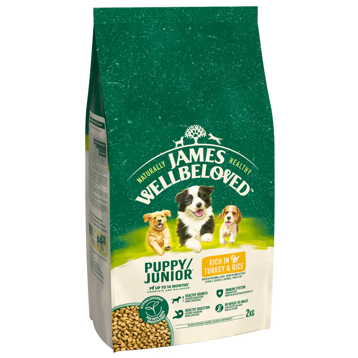 James Wellbeloved Turkey/Rice Puppy 2kg
