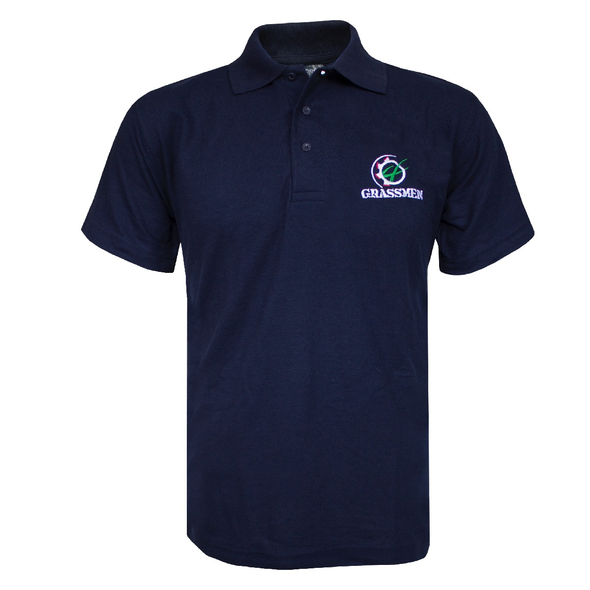 Grassmen NWT Navy Polo