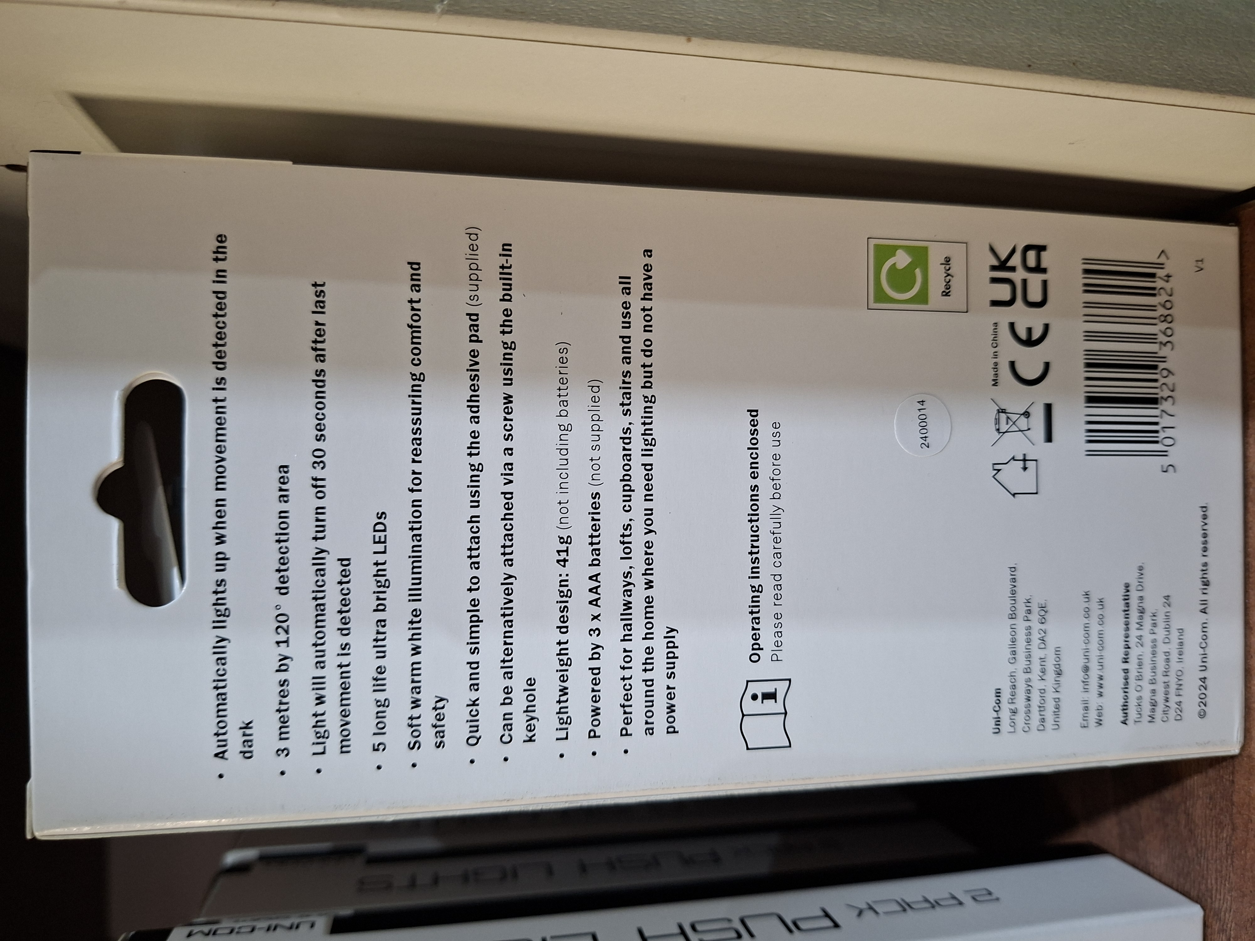 Unicom Sensor Lights