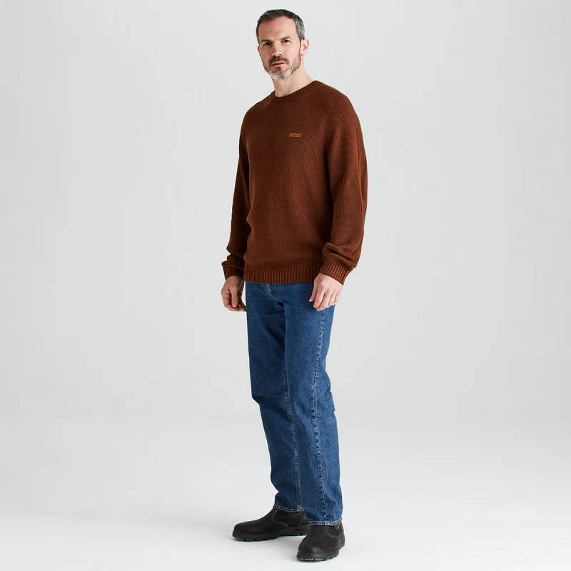 Men's Journeyman Knit Jumper Nutmeg