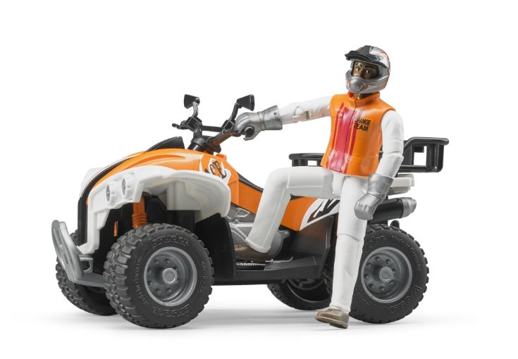 Quad Bike with Driver Toy