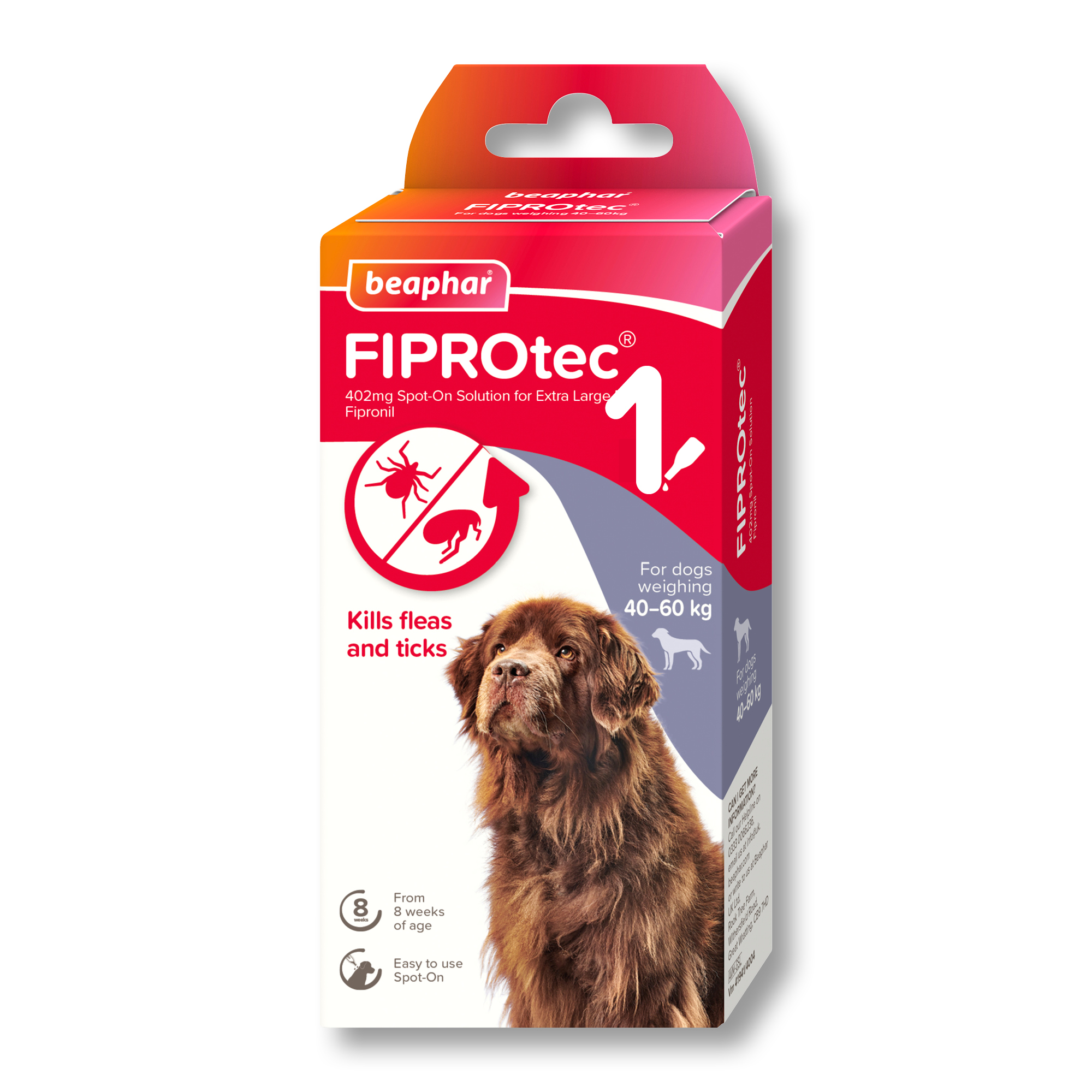 Fiprotec Extra Large Dog x1
