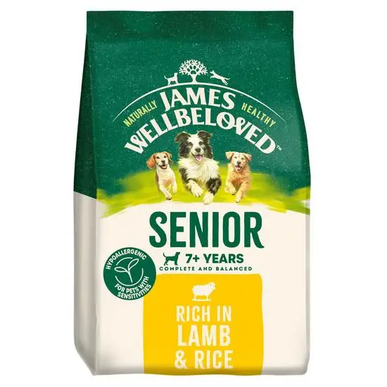 James Wellbeloved Senior Lamb/Rice 2kg