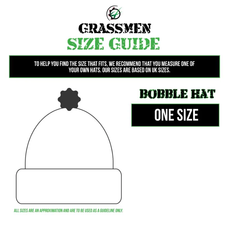 Grassmen Pink Bobble Hat