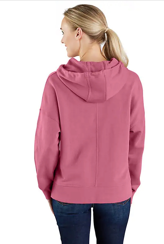 Tencel Fiber Series Loose Fit Fall Graphic Hooded Sweatshirt