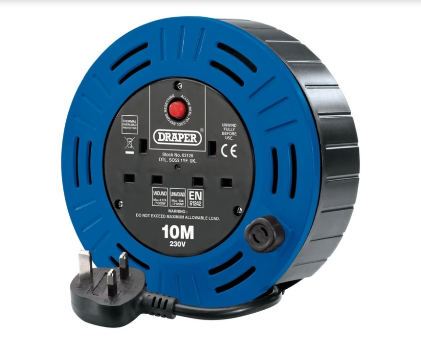 Twin Socket Cable Reel