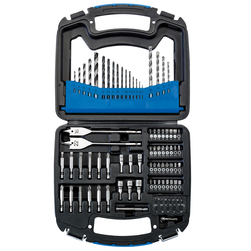 Draper 75pcs Drill Bit & Accessory Kit (66090)