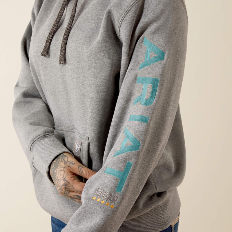 Rebar Woman Graphic Logo Hoodie