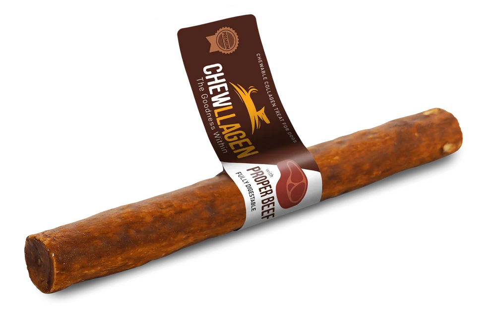 Chewllagen Collagen Beef Roll 10"