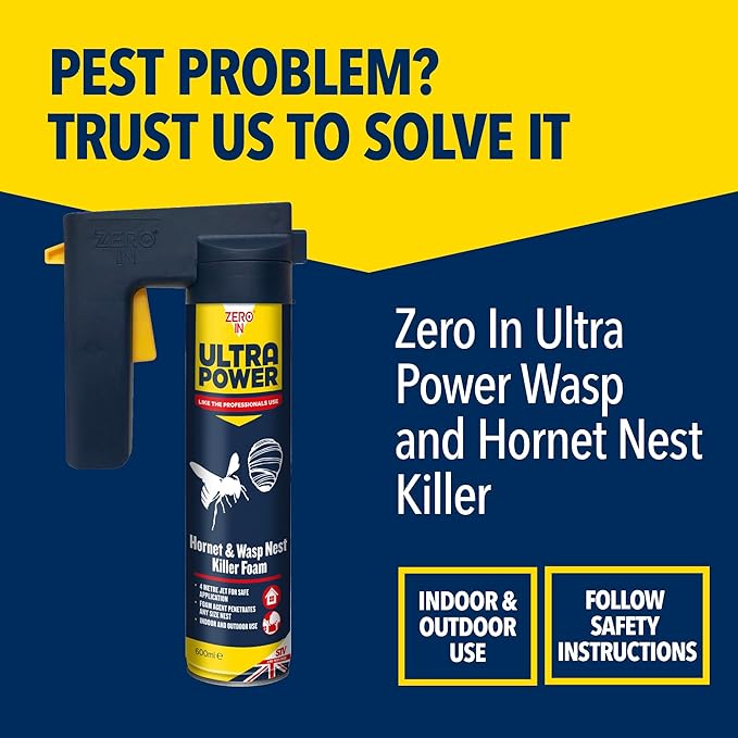 Zero In Ultra Power Wasp & Hornet Nest Killer Foam 