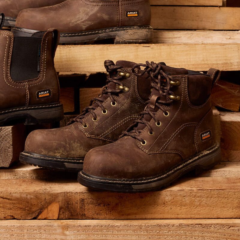 Womens Riveter 6" Waterproof Toe Work Boot