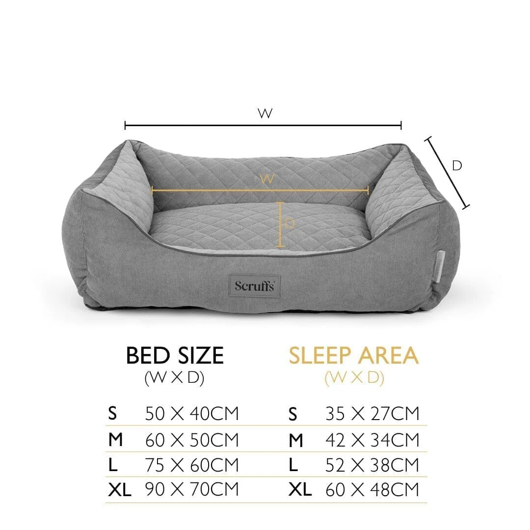 Thermal Box Bed Black 60 x 50