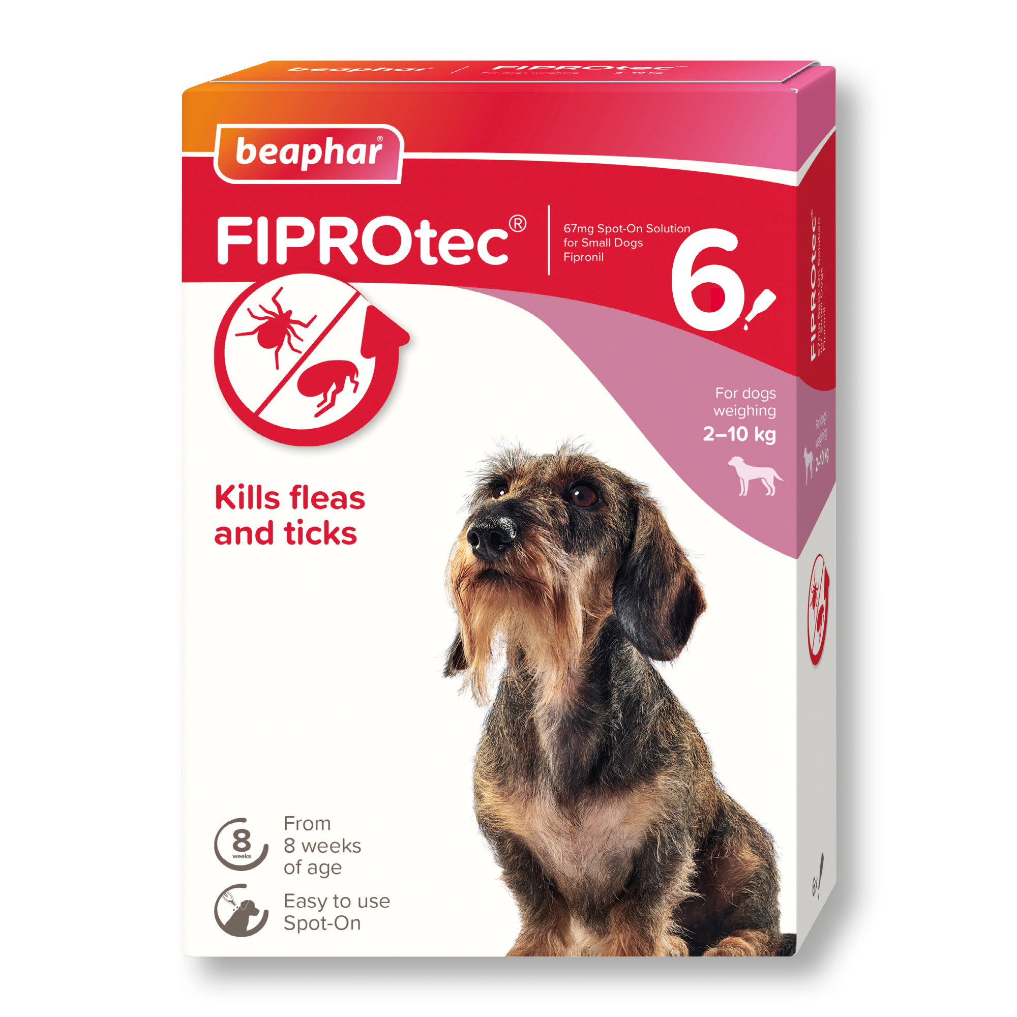 Fiprotec Small Dog x6