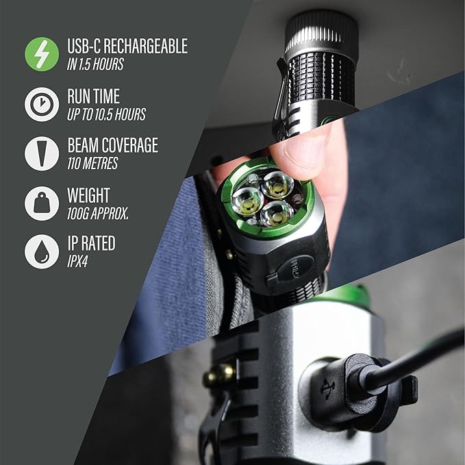 LED Mini Rechargeable Hand Torch