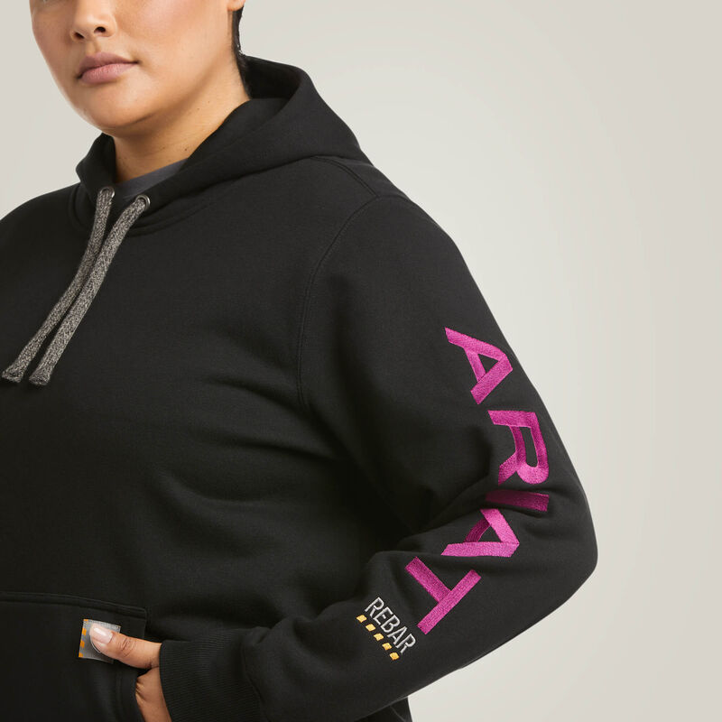 Rebar Woman Graphic Hoodie