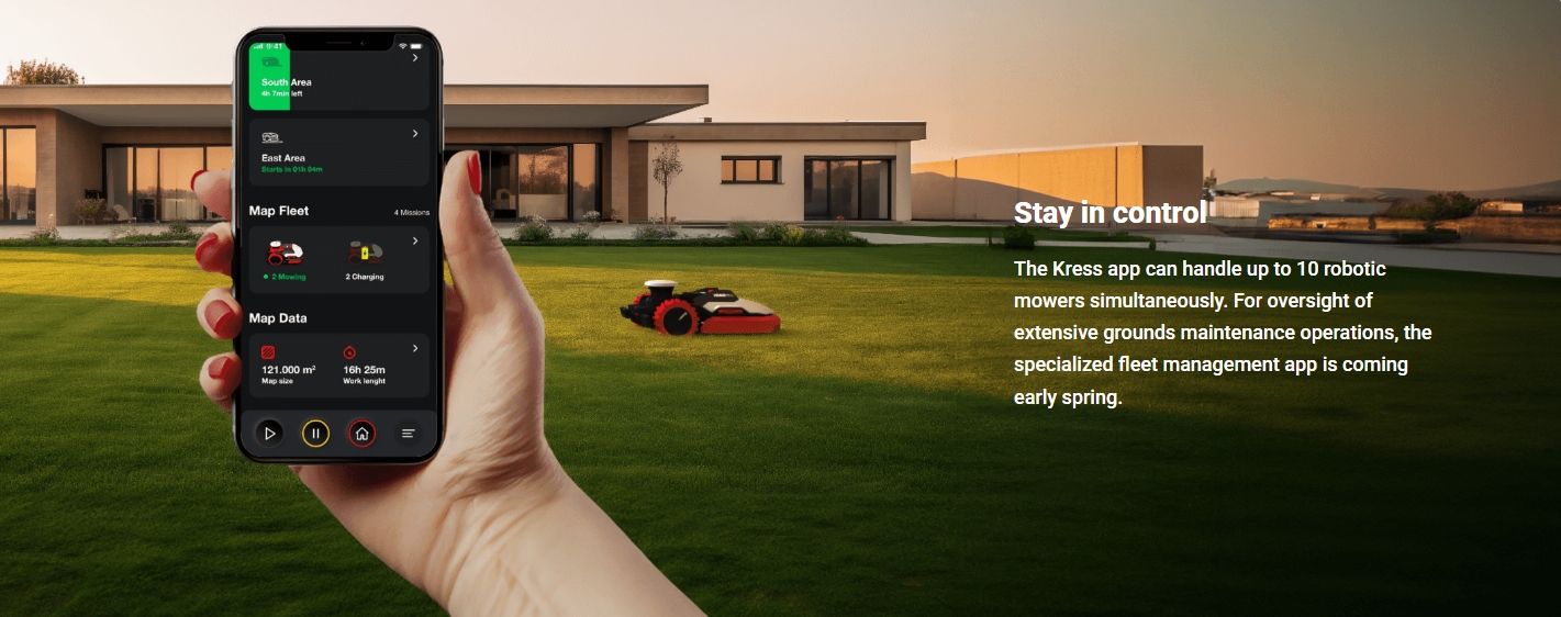 KR161E Robotic Mower