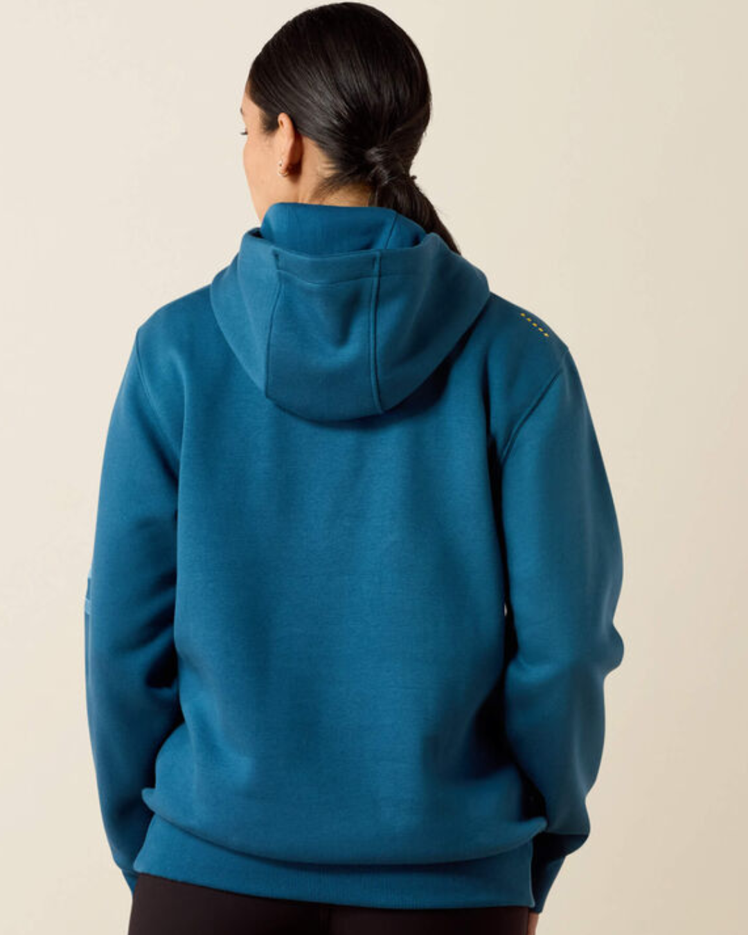 Rebar Workman Graphic Hoodie Blue