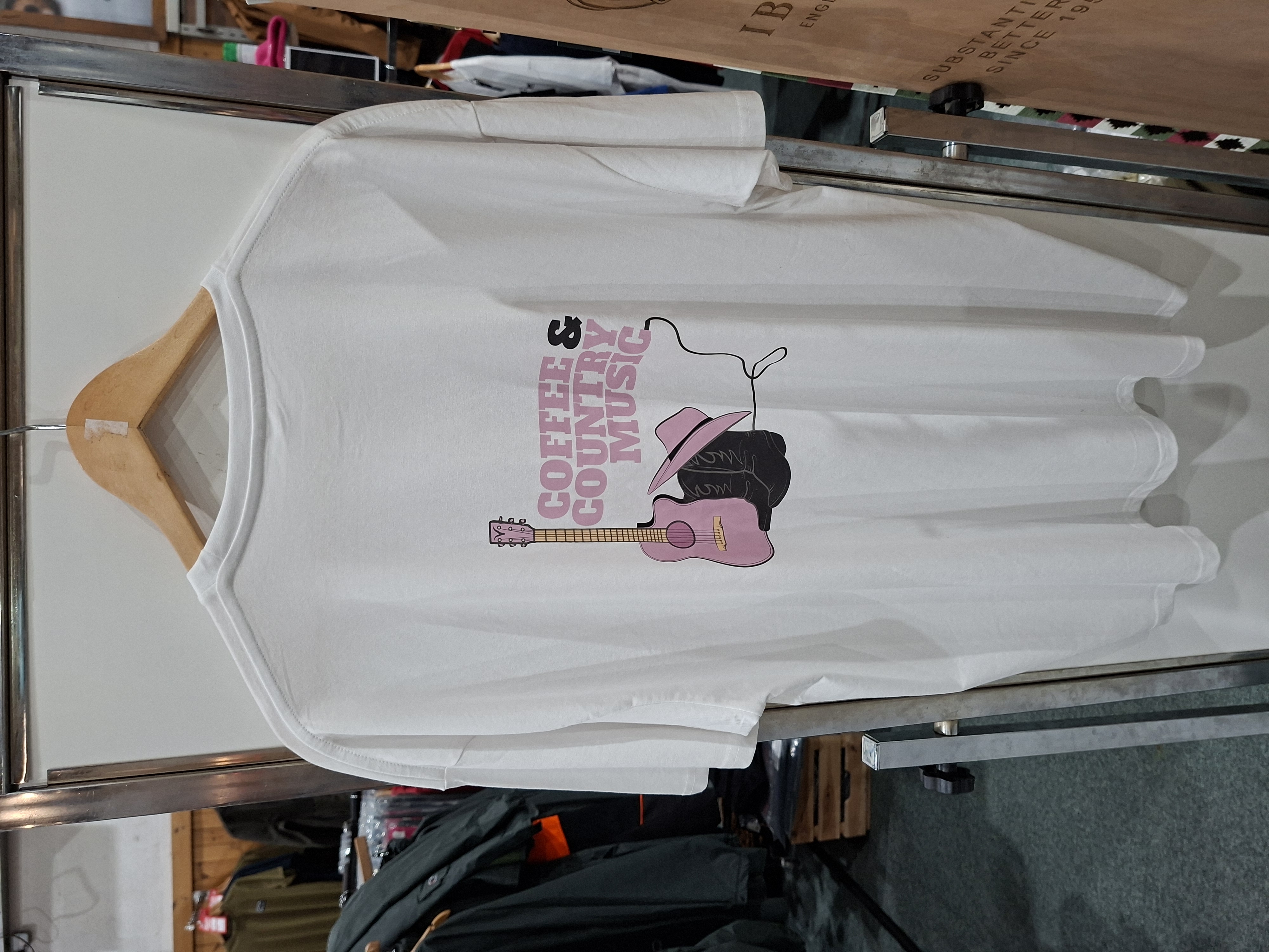 Grassmen Coffee and Country Music T-Shirt