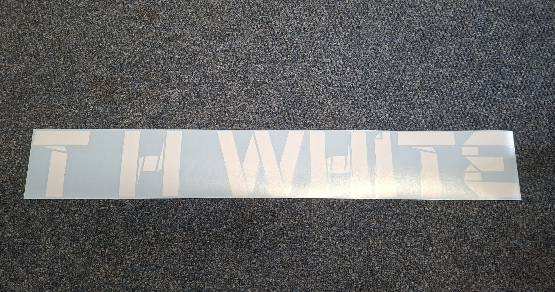 T H WHITE Tractor Window Stickers