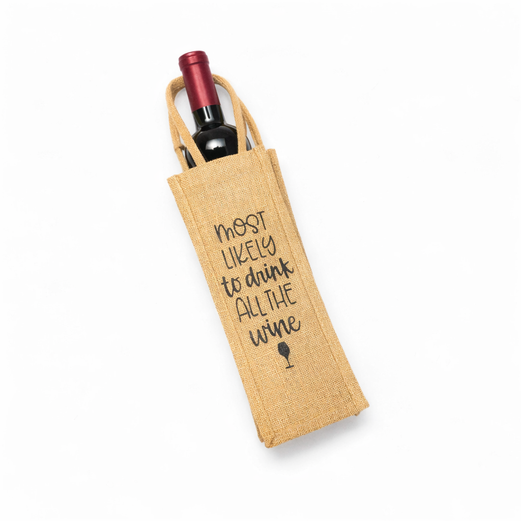 Cosy Toes Design Bottle Tote Design