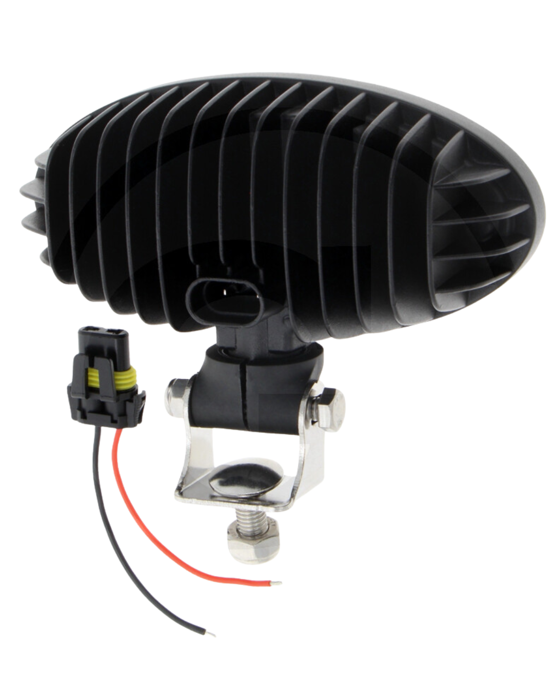 LED Worklight Oval Black