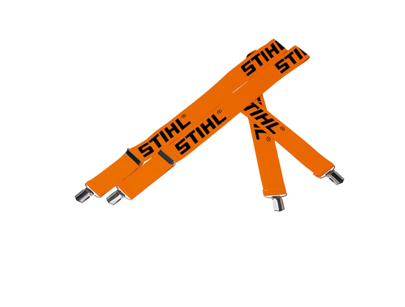 Stihl Orange Braces Metal Clips